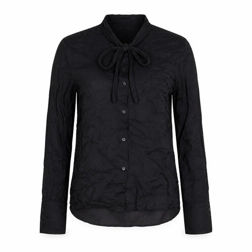 & Other Stories Women Black Size 6 Blouse Long Sleeve Viscose