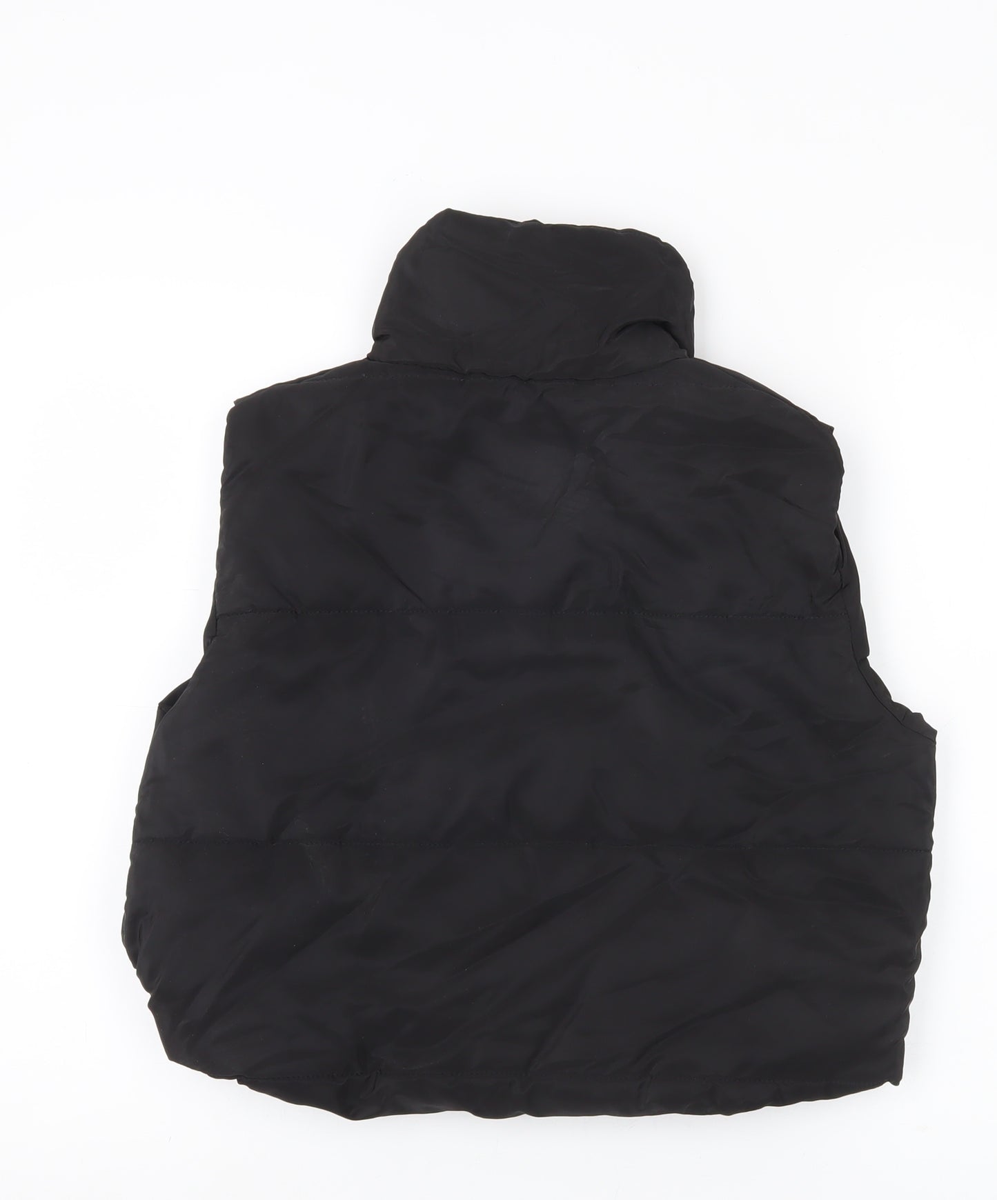 Rising Women’s Black Puffer Waistcoat L Sleeveless Quilted Vest