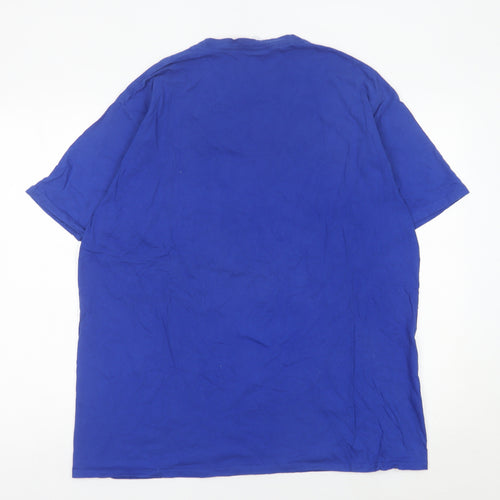 Port & Company Men’s Blue XL Nautical Quote Graphic T-Shirt