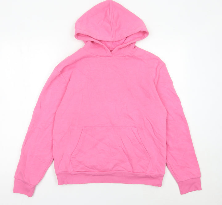 Marks and Spencer Women’s Pink Pullover Hoodie S Lightweight Casual