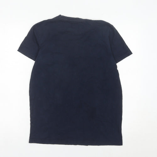 Weekend Offender Men's Navy Blue Graphic Print T-Shirt Size S