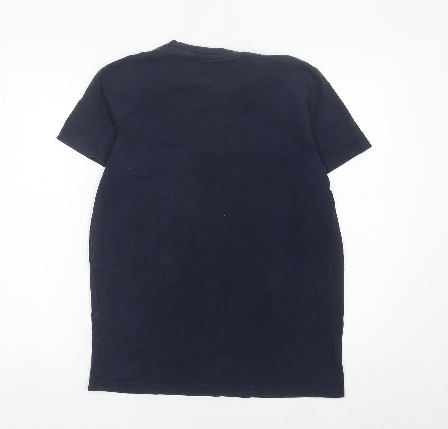 Weekend Offender Men's Navy Blue Graphic Print T-Shirt Size S