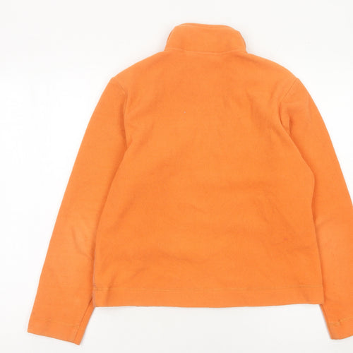 Authentic Clothing Company Women’s Orange Fleece Jacket Size M