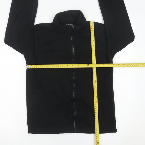 Mountain Warehouse Boys Black Fleece Full Zip Jacket 13 Years