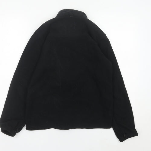 Mountain Warehouse Boys Black Fleece Full Zip Jacket 13 Years