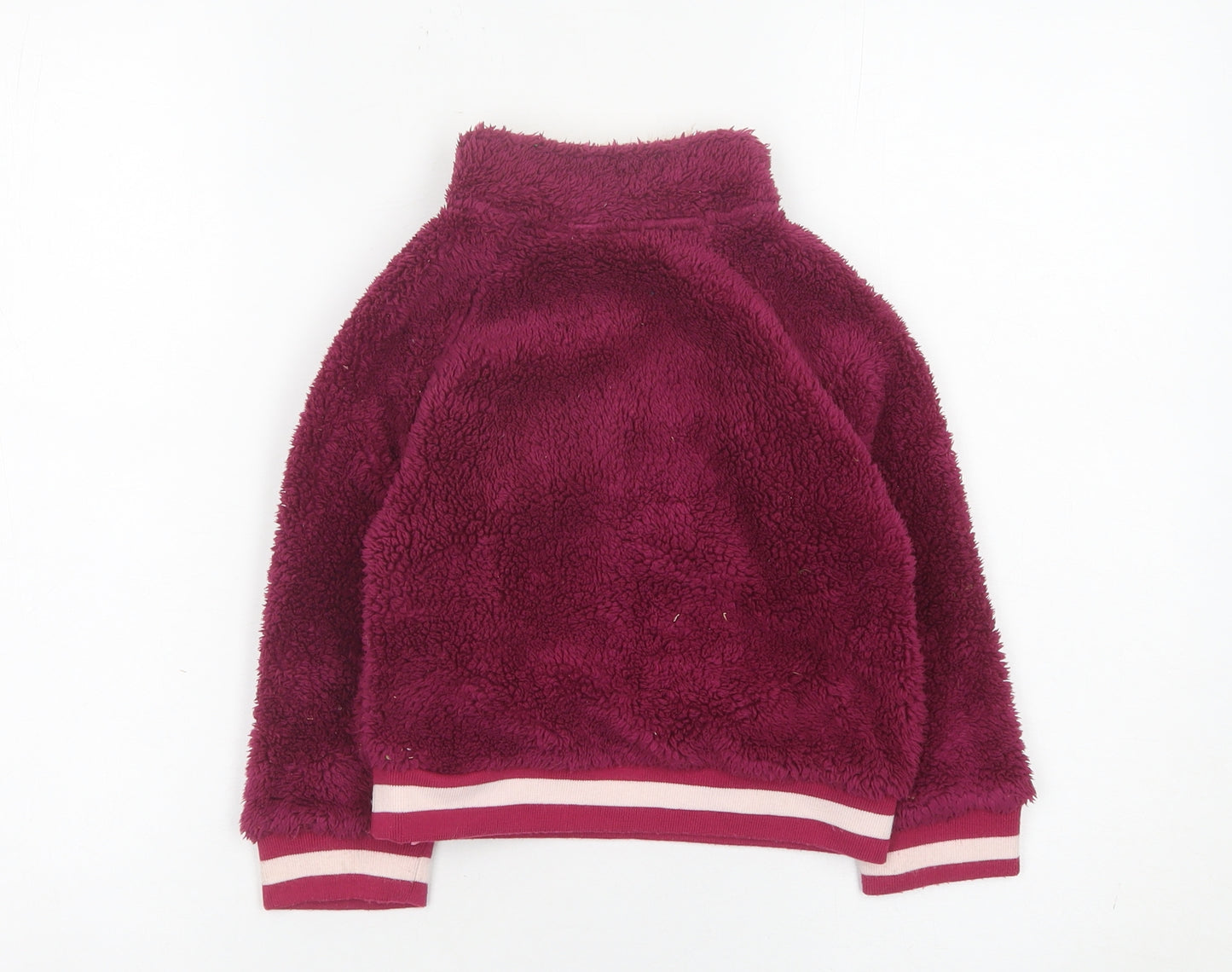 Mountain Warehouse Girls Purple Fleece Sweatshirt 2-3 Years Pullover