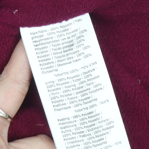 Regatta Womens Pink Quilted Mid-Length Jacket Size 12