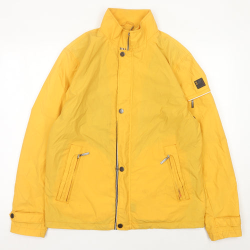 Douglas Men’s Yellow Waterproof Jacket Size 40 Nylon Cotton