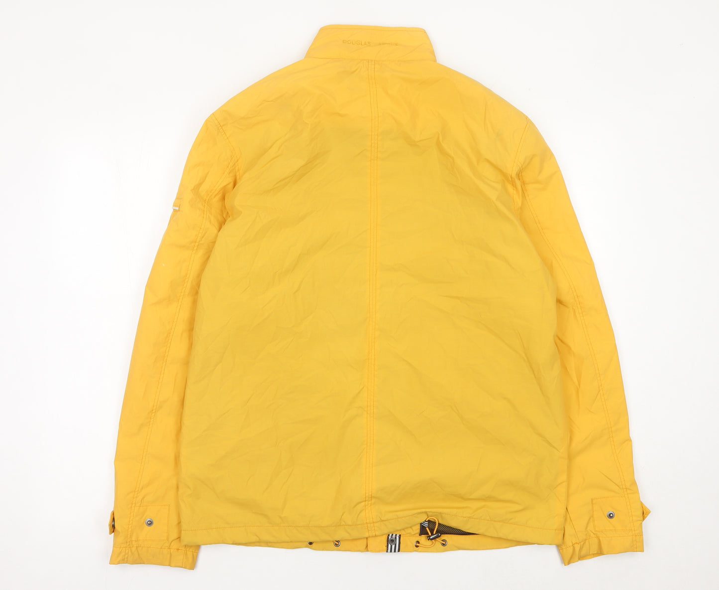 Douglas Men’s Yellow Waterproof Jacket Size 40 Nylon Cotton