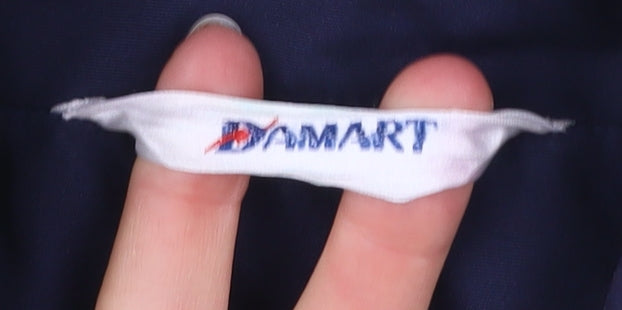 Damart Women’s Beige Mid-Length Rain Coat Size 16 Collared