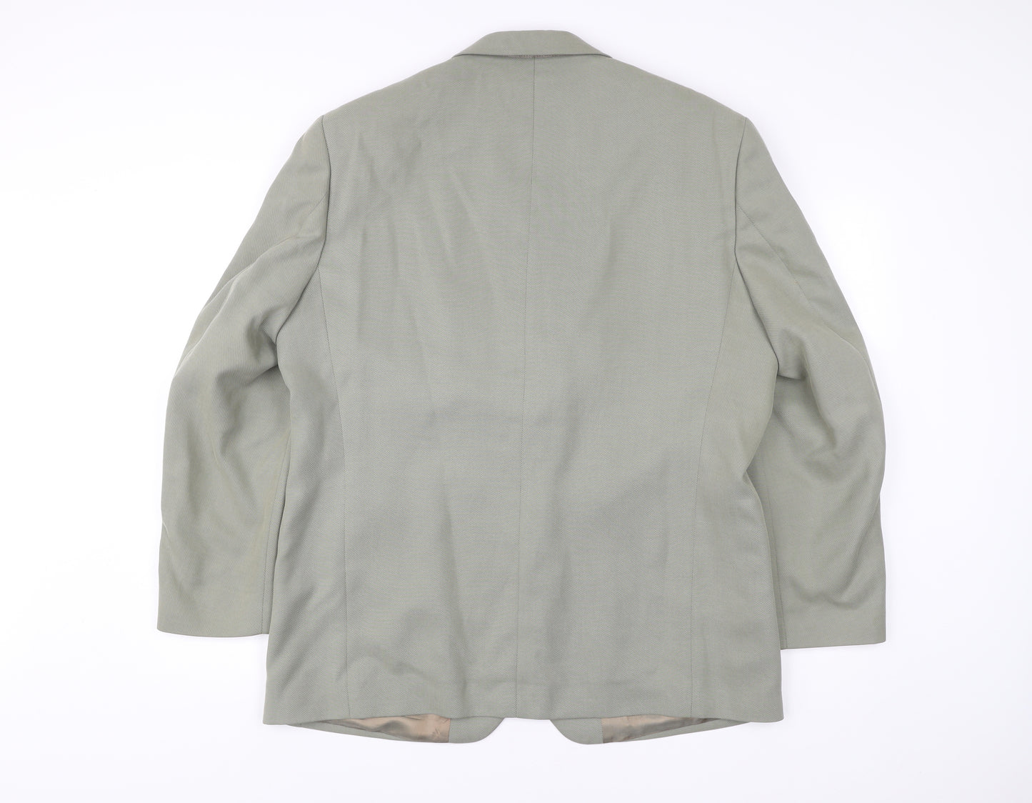 Remus Uomo Men’s Grey 44 Blazer Jacket Single Breasted Notch Lapel