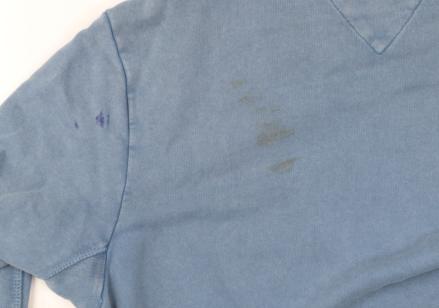 Hilfiger Denim Men’s Blue M Sweatshirt Pullover Crew Neck Logo