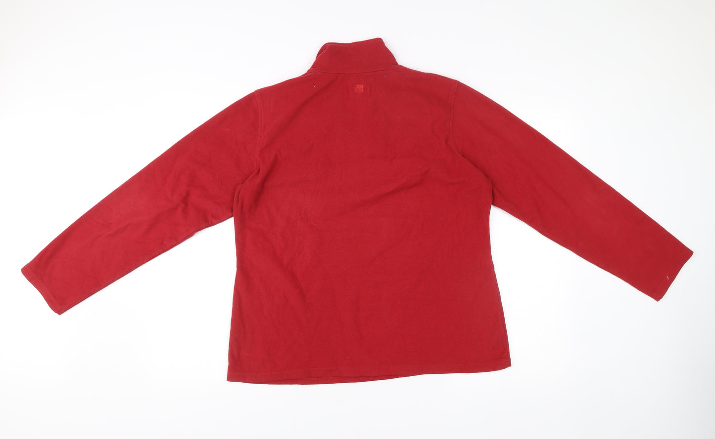 Mountain Warehouse Men’s Red Fleece Pullover Sweatshirt Size L