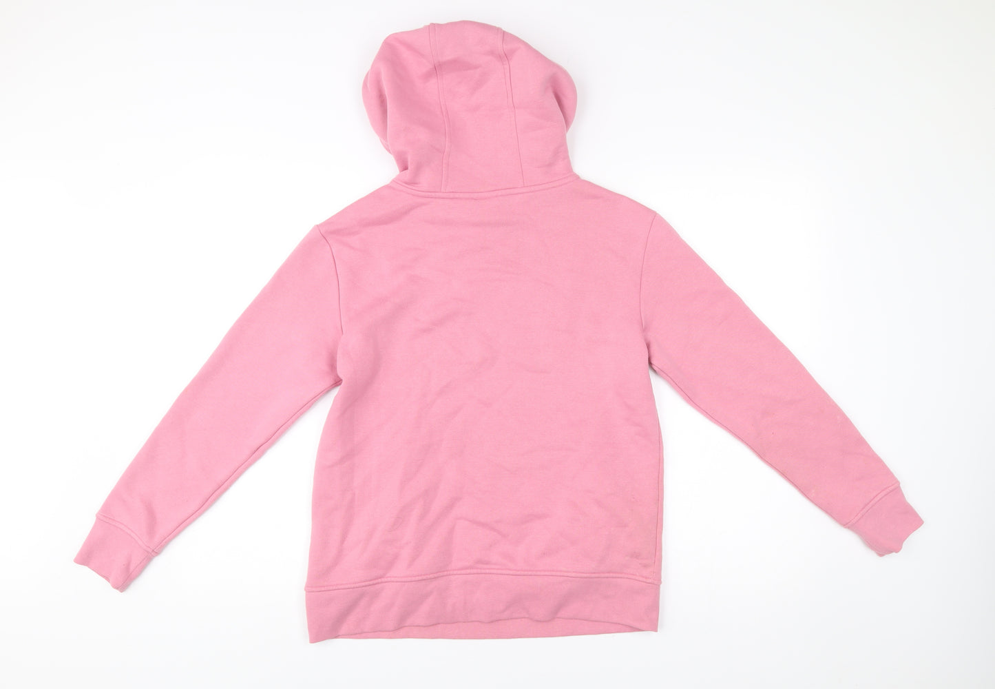 LA Gear Womens Pink Pullover Hoodie Size 8 Long Sleeve Casual
