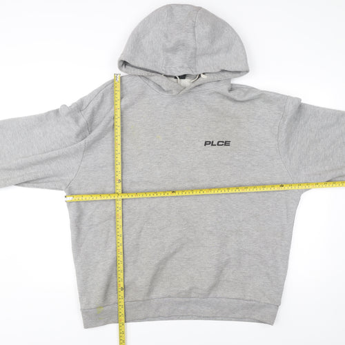 883 Police Men's Grey Pullover Hoodie Size 2XL Logo Print