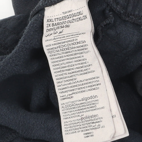 Under Armour Men’s Black 2XL Athletic Shorts Cotton Blend