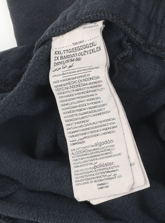 Under Armour Men’s Black 2XL Athletic Shorts Cotton Blend