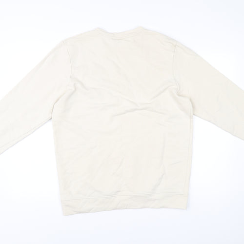 IL SARTO Mens Beige L Sweatshirt Pullover Crew Neck Long Sleeve