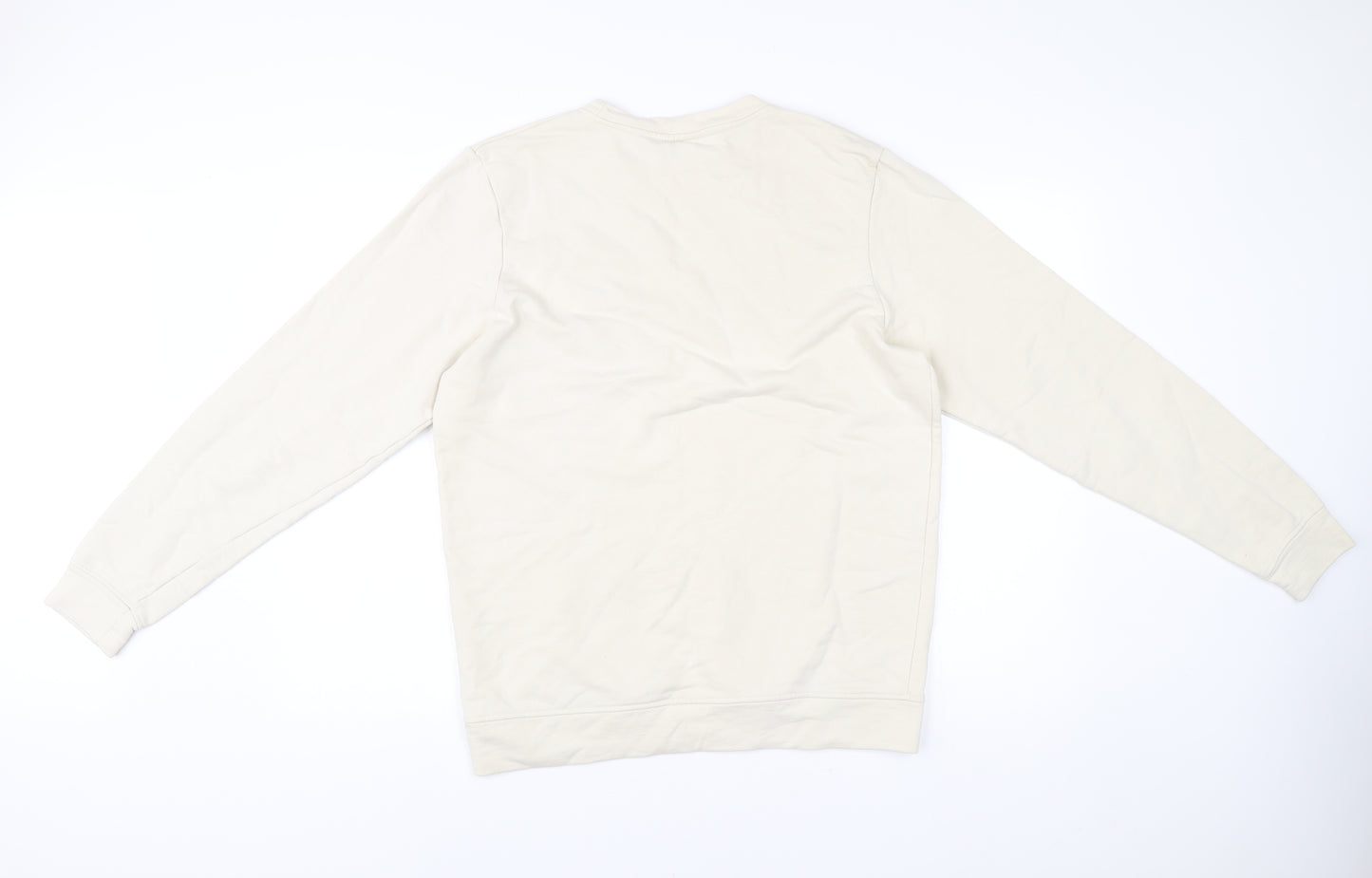 IL SARTO Mens Beige L Sweatshirt Pullover Crew Neck Long Sleeve