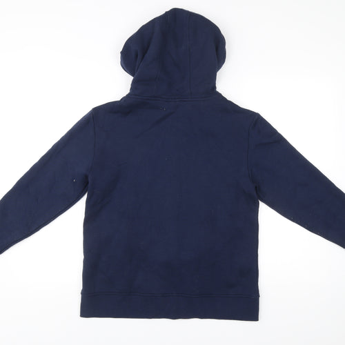 LA Gear Womens Blue Full Zip Hoodie Size 10 Regular Fit