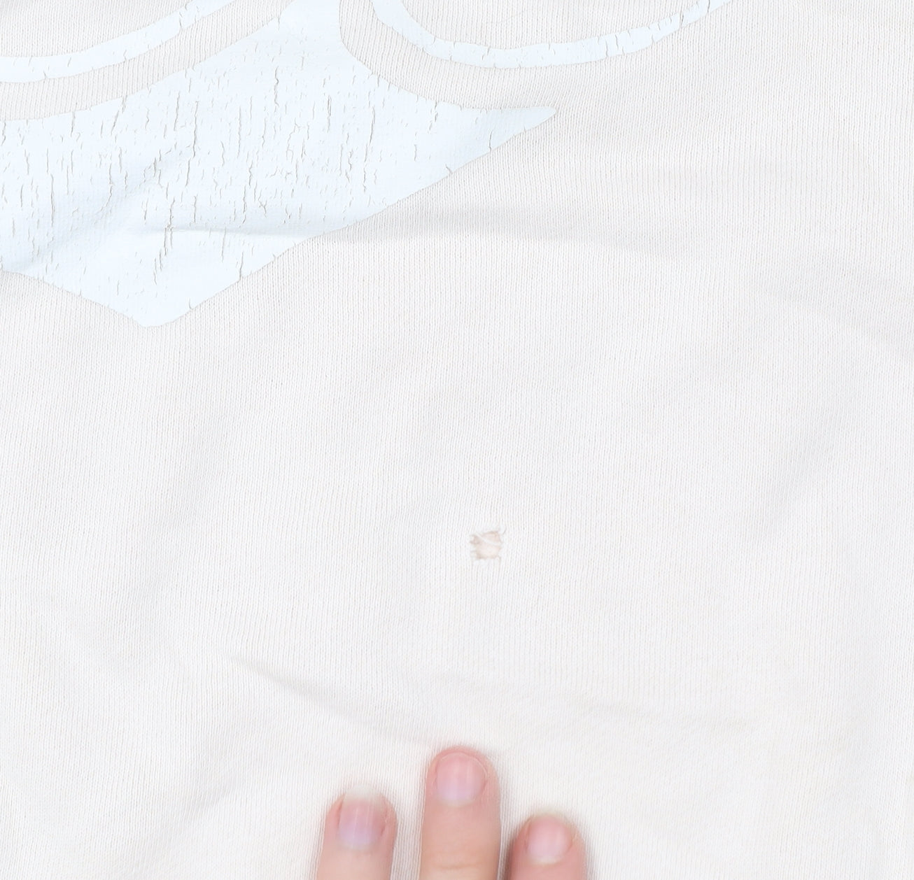 Billabong Mens Beige Crew Neck Sweatshirt Size S Graphic Pullover