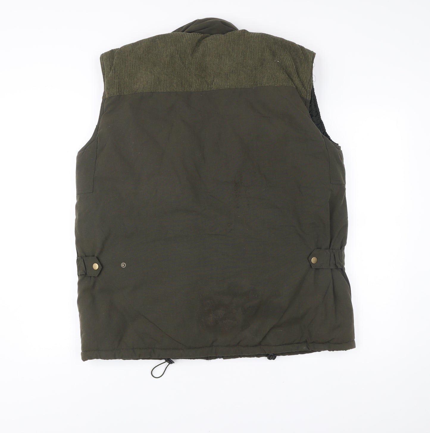 Charles Norton Men's Green M Waistcoat Bodywarmer Outdoor Pockets