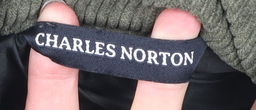 Charles Norton Men's Green M Waistcoat Bodywarmer Outdoor Pockets