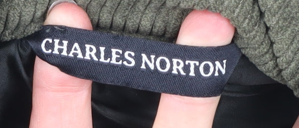 Charles Norton Men's Green M Waistcoat Bodywarmer Outdoor Pockets