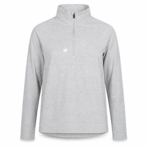 Trespass Women’s Grey 1/2 Zip Hoodie UK 10 Polyester Outdoor