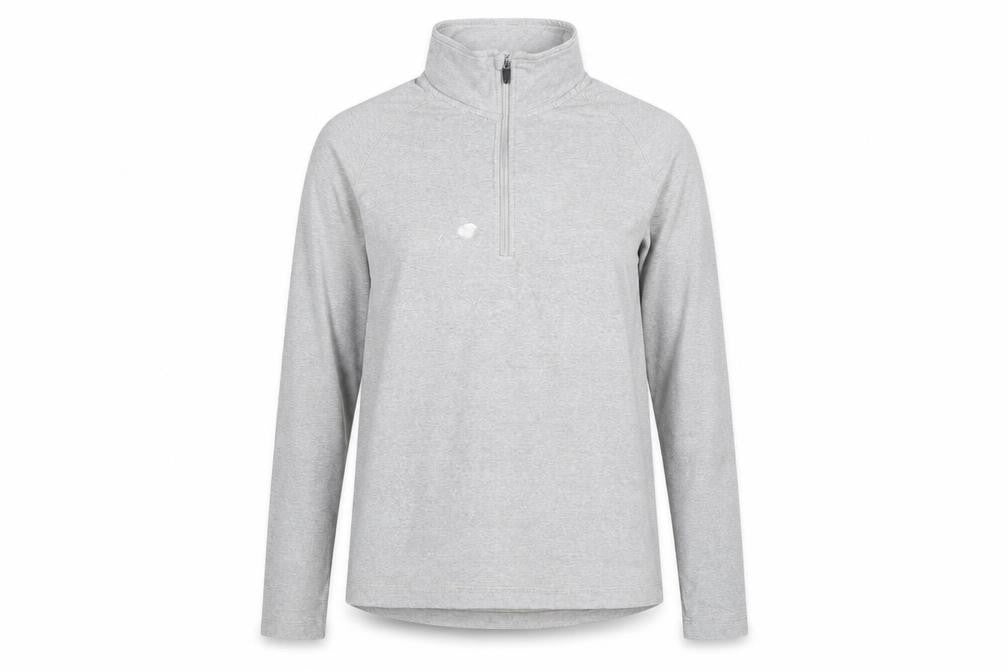 Trespass Women’s Grey 1/2 Zip Hoodie UK 10 Polyester Outdoor