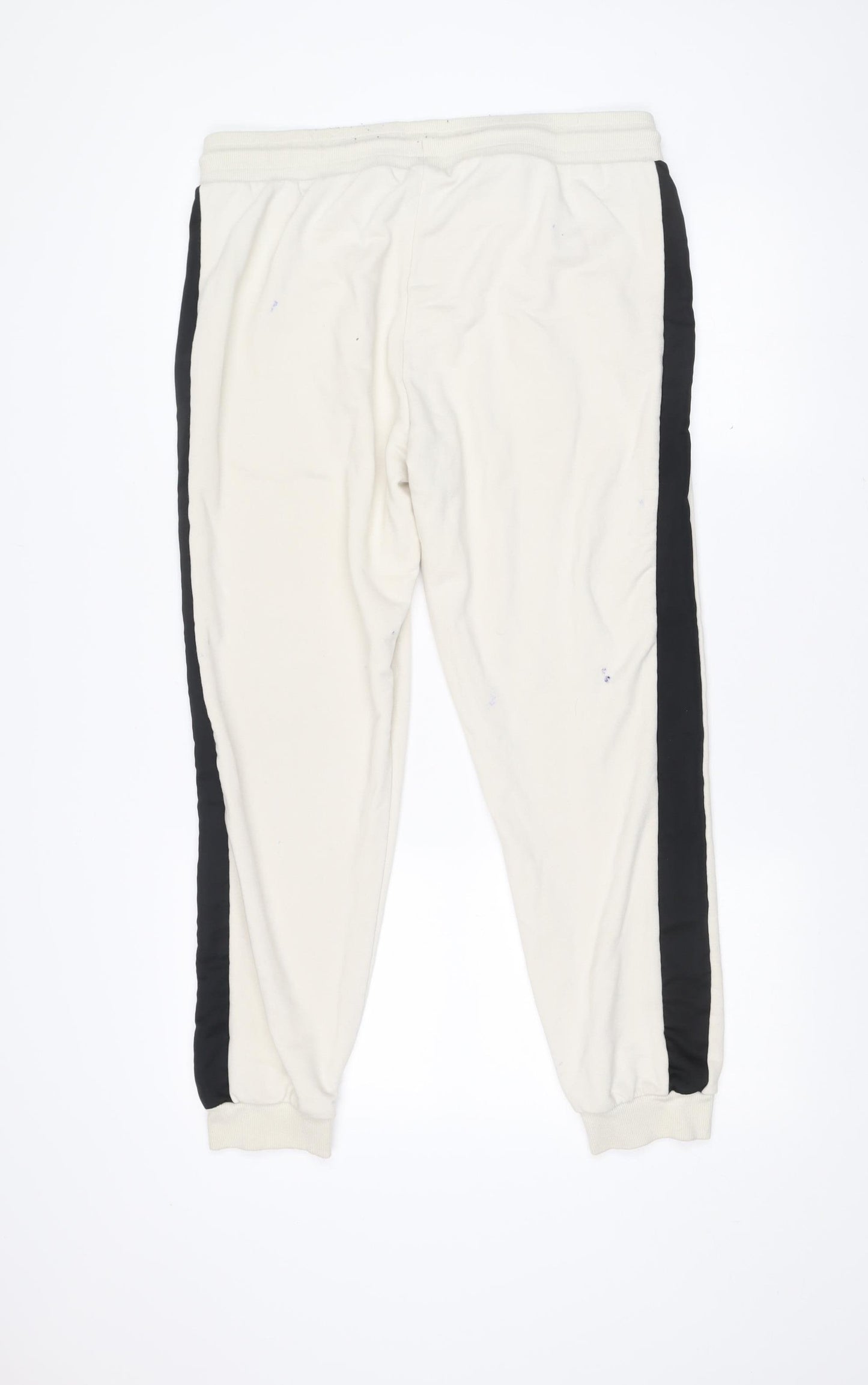 Puma Mens Ivory XL Jogger Sweatpants Elastic Waist Sports Trousers
