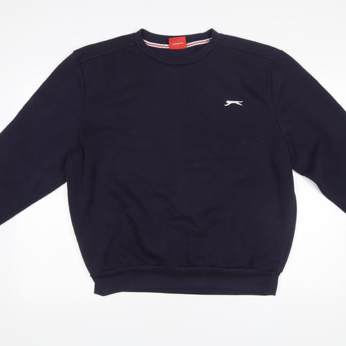 Slazenger Men’s Blue XL Crew Neck Pullover Sweatshirt