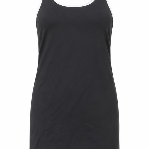 Vero Moda Women’s Black Sleeveless Jersey Playsuit Size 12