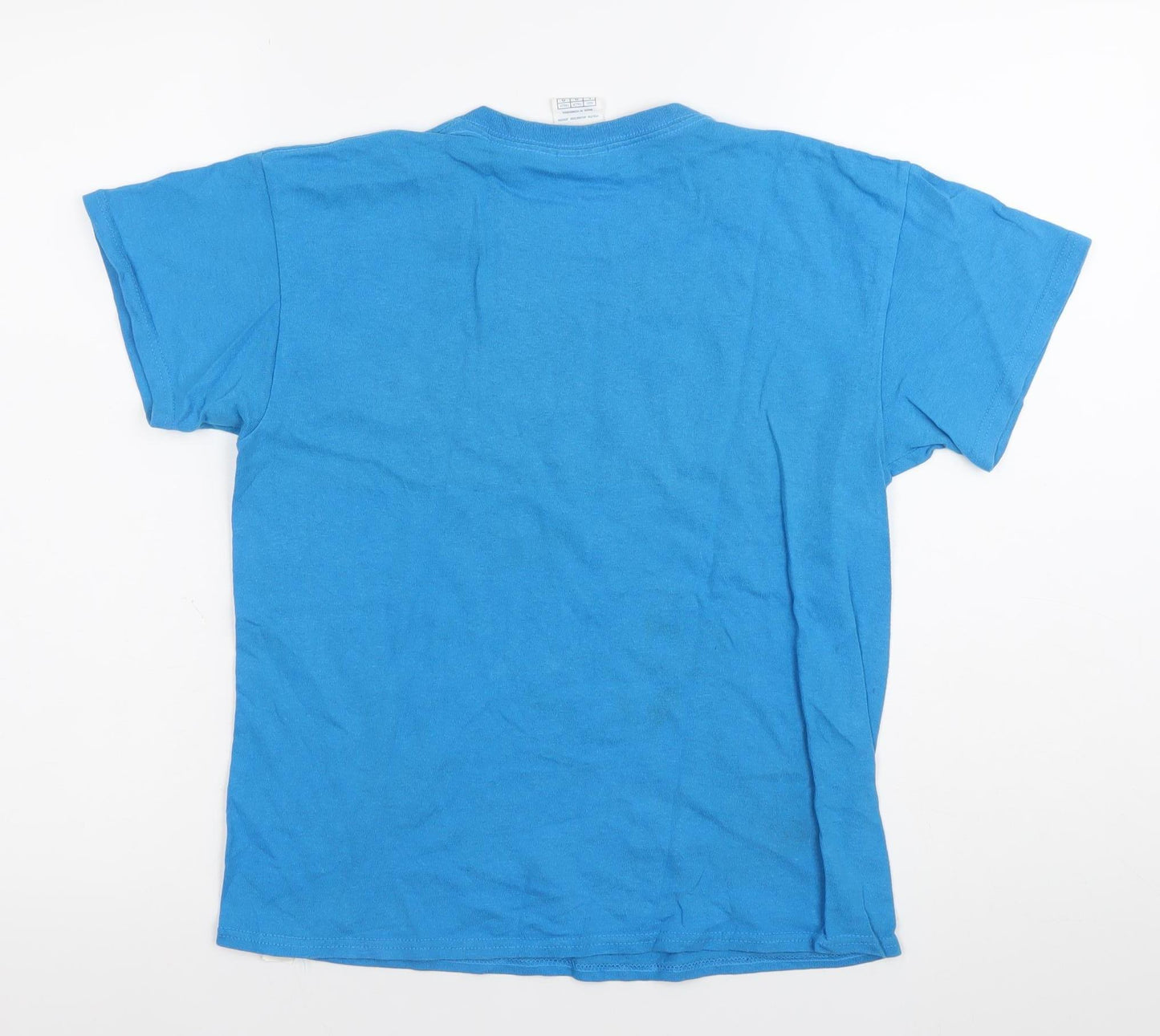 Delta Pro Weight Boys Blue Washington D.C. Graphic T-Shirt Size L