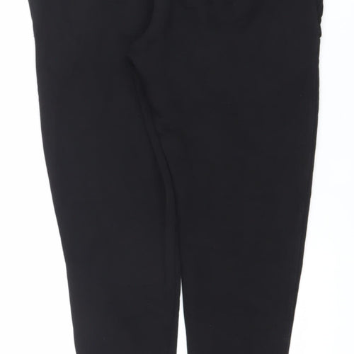 Gym King Men’s Black Jogger Sweatpants M Cotton Blend Tapered Fit