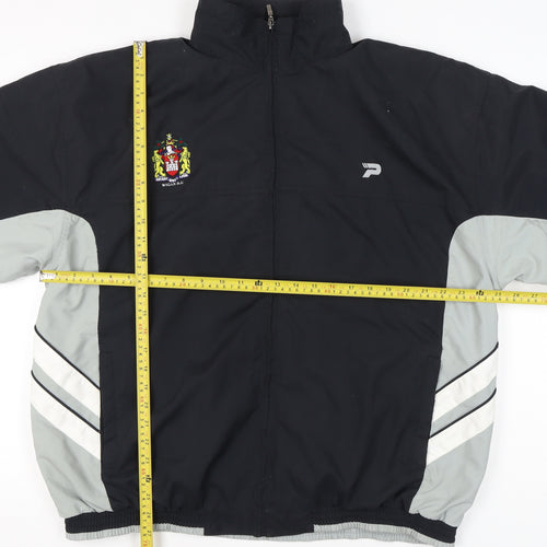 Patrick Men’s Black XL Windbreaker Jacket Sports Full Zip