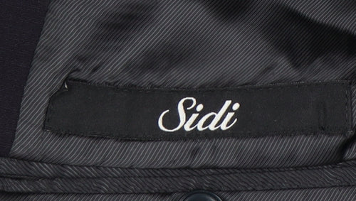 Sidi Men’s Blue Wool Blazer Jacket 42R Notch Lapel Classic Formal