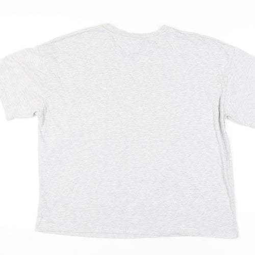 Primark Women’s Grey Michigan State T-Shirt M Short Sleeve Crew Neck