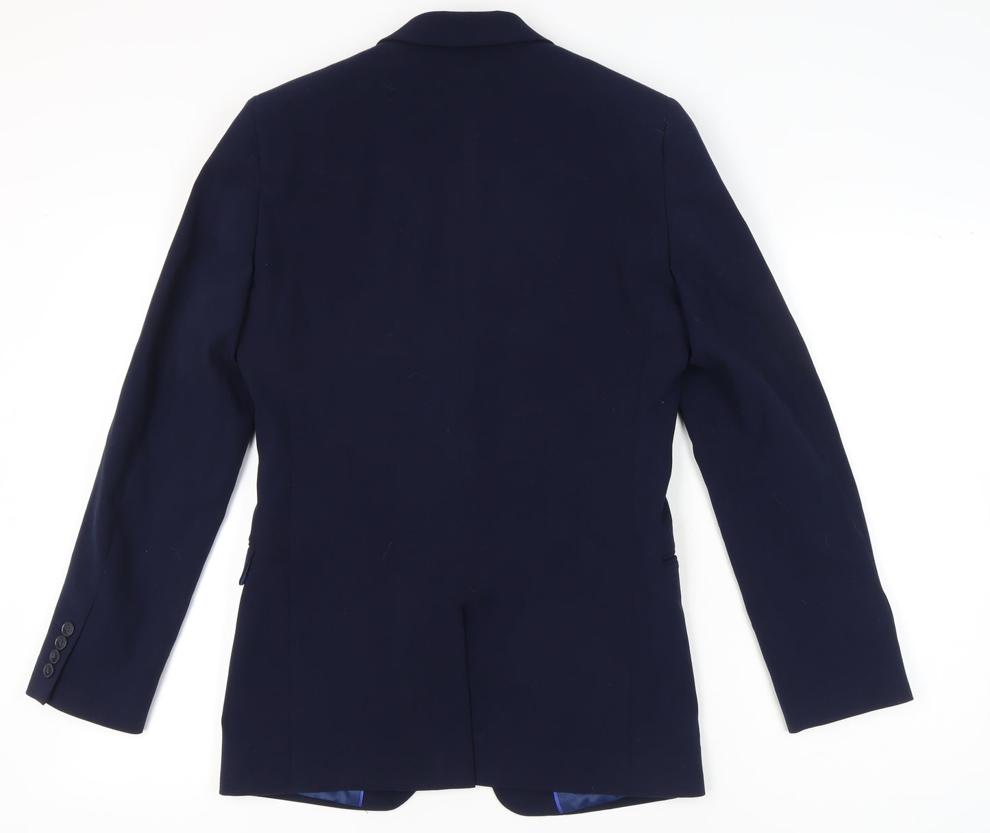 ONESIX5IVE Men’s Blue Slim Fit Blazer Jacket 36L