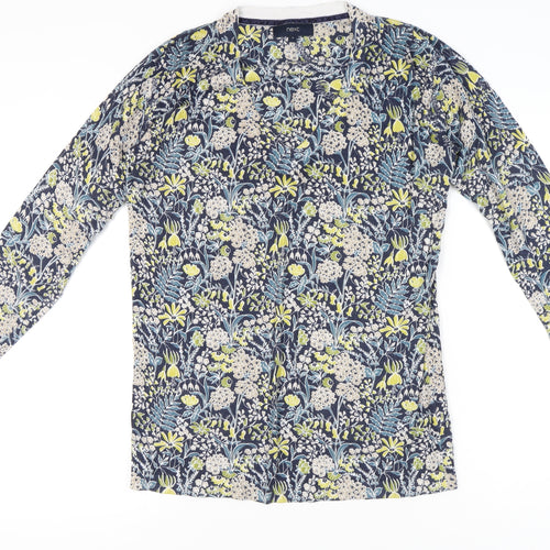Next Women’s Multicoloured Floral Long Sleeve Tunic Blouse UK 14