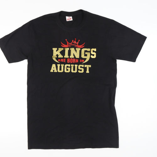 KANIN Originals Men's Black Medium Graphic Birthday T-Shirt