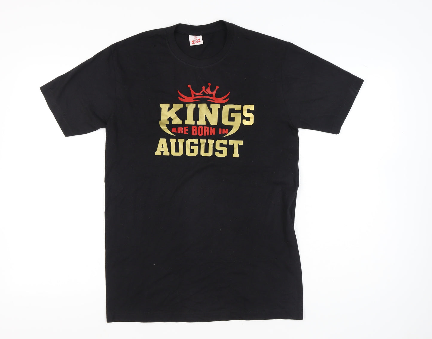 KANIN Originals Men's Black Medium Graphic Birthday T-Shirt