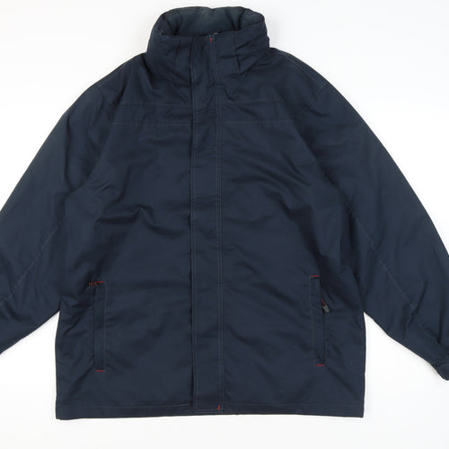 Champion Kilbeck Men's Blue L Full Zip Lined Jacket Coat