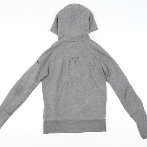 Sweaty Betty Women’s Grey Small Full Zip Hoodie Sweatshirt