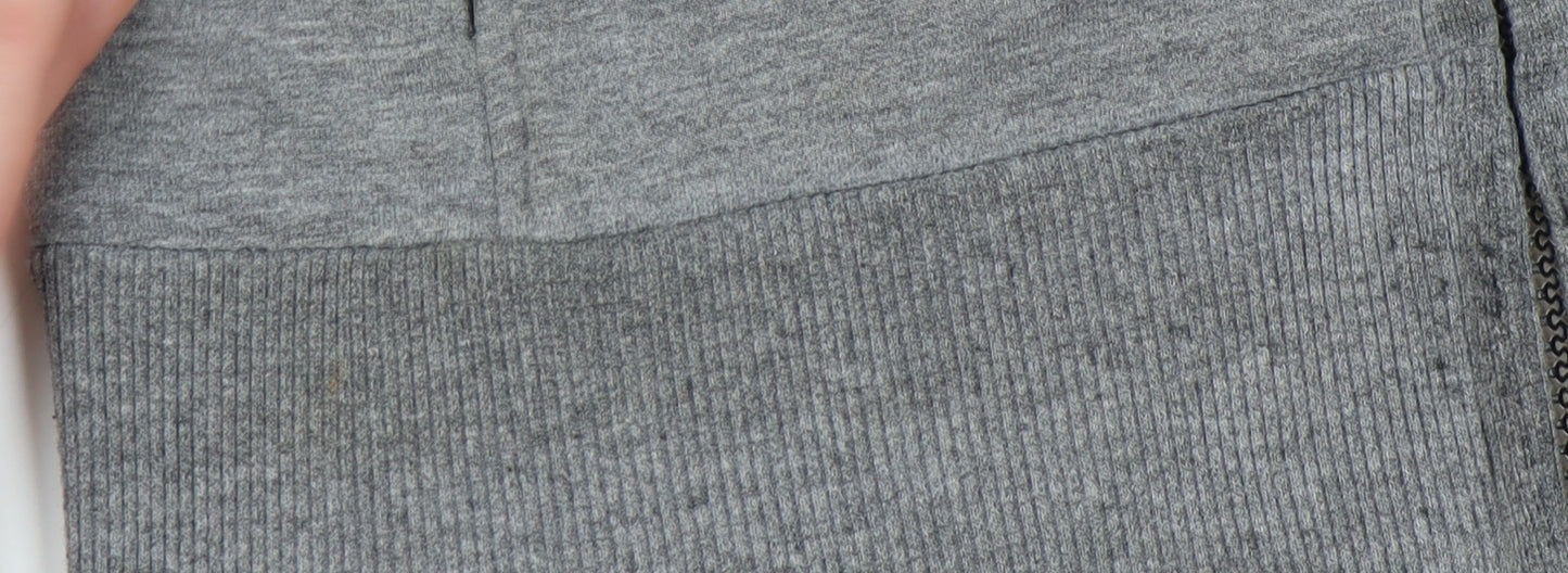 Sweaty Betty Women’s Grey Small Full Zip Hoodie Sweatshirt