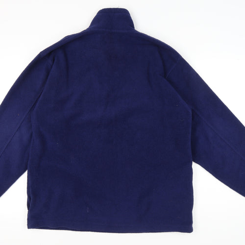Hawkshead Sports Men's Blue Fleece Pullover Sweatshirt M
