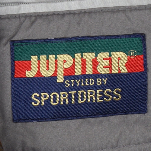 Jupiter Mens Beige Military Jacket Size 54 Regular Fit Mid-Length