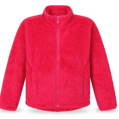 Regatta Girls Pink Fleece Jacket Age 13 Years Full Zip Outdoor Casual