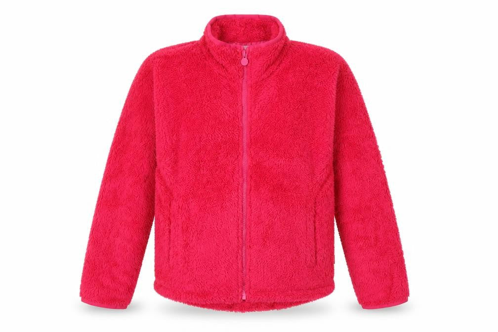 Regatta Girls Pink Fleece Jacket Age 13 Years Full Zip Outdoor Casual