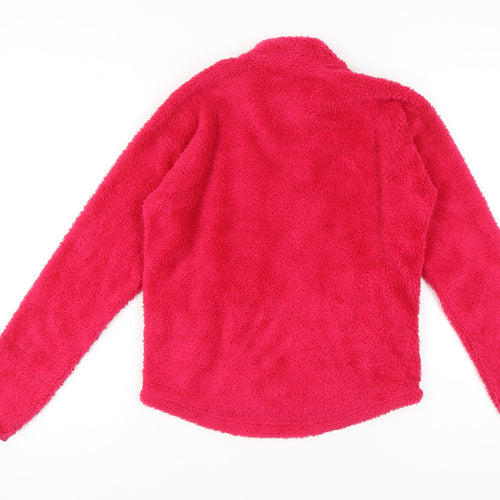 Regatta Girls Pink Fleece Jacket Age 13 Years Full Zip Outdoor Casual